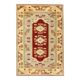 1970s Vintage Turkish Oushak Handmade Wool Cotton Beige Area Rug 155x233