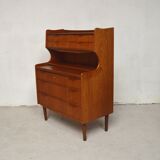 Scandinavian teak secretary