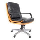 Leather office chair by Eugen Schmidt
