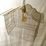 Golden birdcage suspension