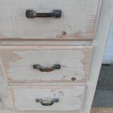 Parisian buffet, chippy paint effect