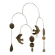 Mobile model Rana . Mobile in abstract brass.