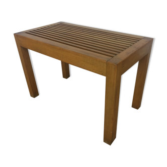 Modernist slat bench, 1950, made of wood