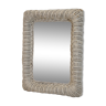 Mirror rattan 31x41cm