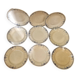 Lunéville plates Austerlitz model from 1890