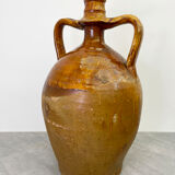 XL Antique Iridescent Glaze Amphora