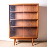 Bibliothèque, Vitrine, Danoise en Teck par Borge Mogensen pour Soborg Mobelfabrik 1960.