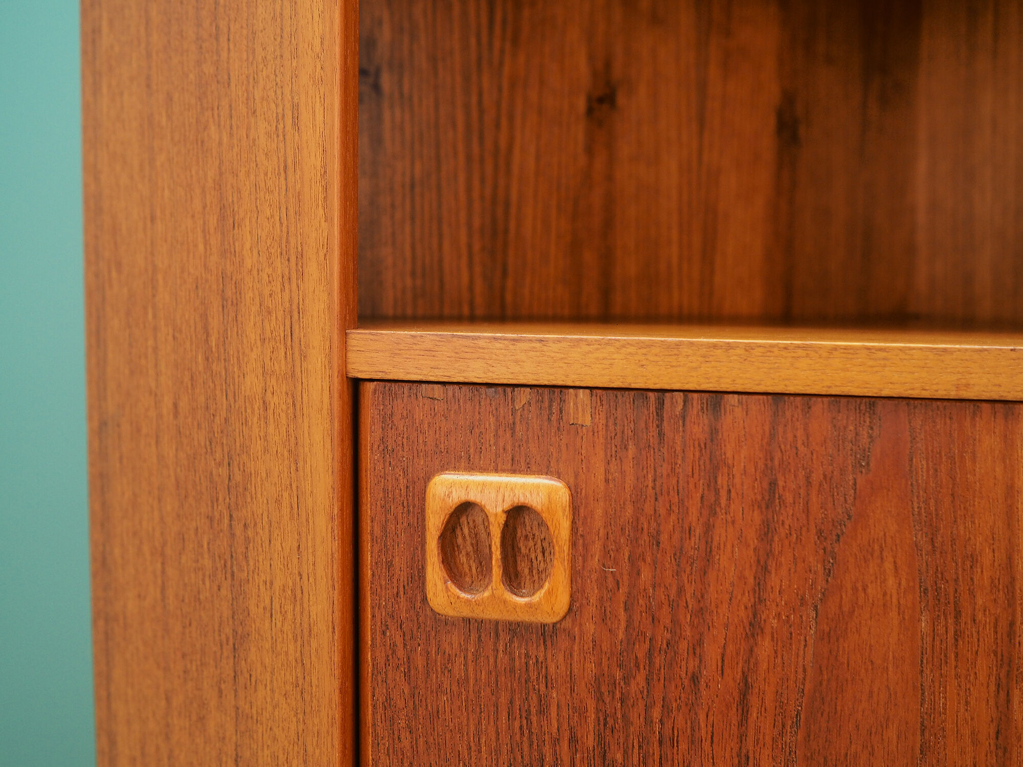 Corner cabinet teak, Danish design, 70's