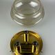 Plafonnier 60s 70s Limburg Glashütte verre space age design