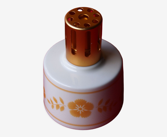 Lampe berger vintage en porcelaine