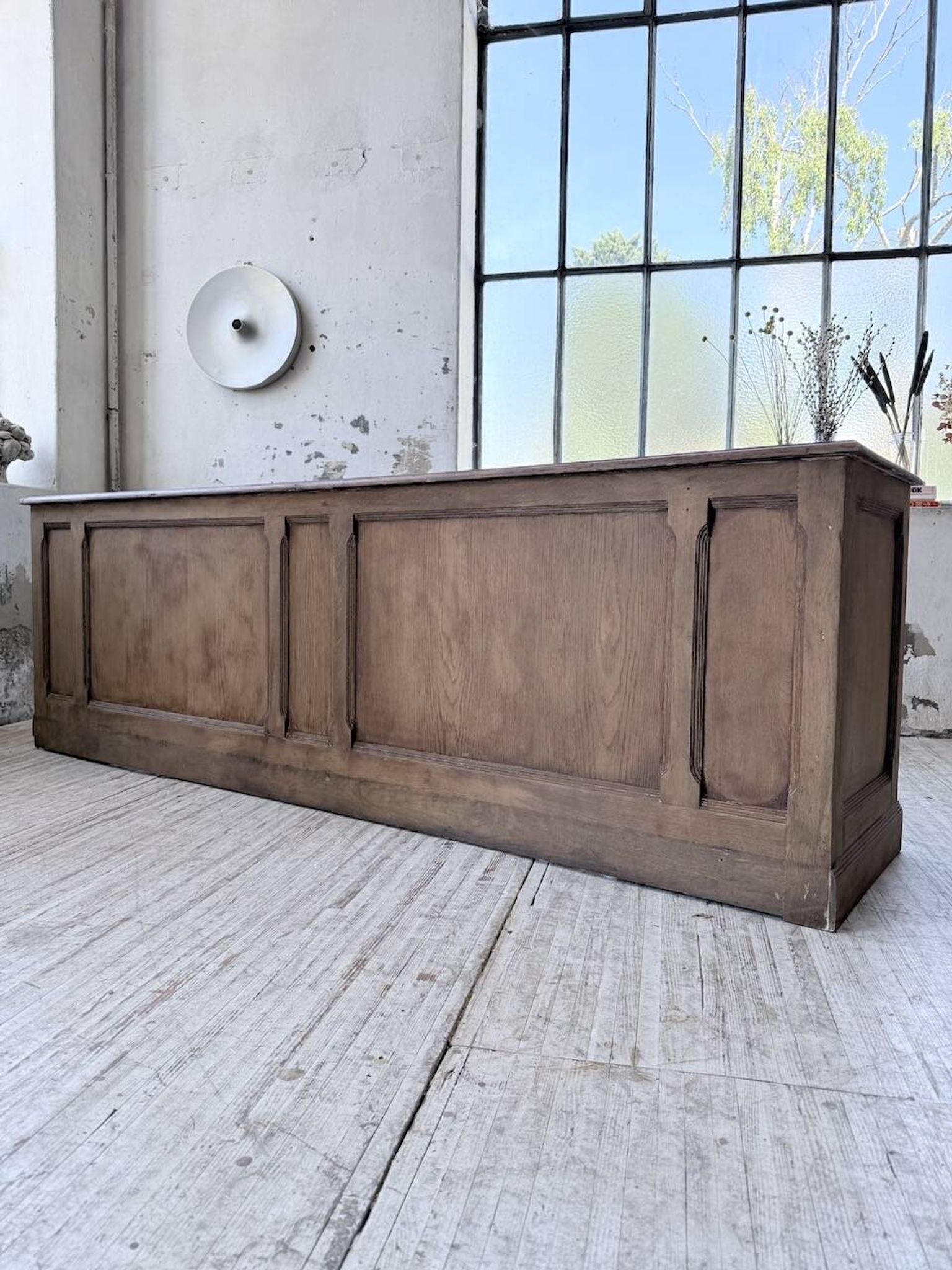 Oak workbench 250 cm XL 1950