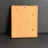 Old wooden frame for miniature, reliquary