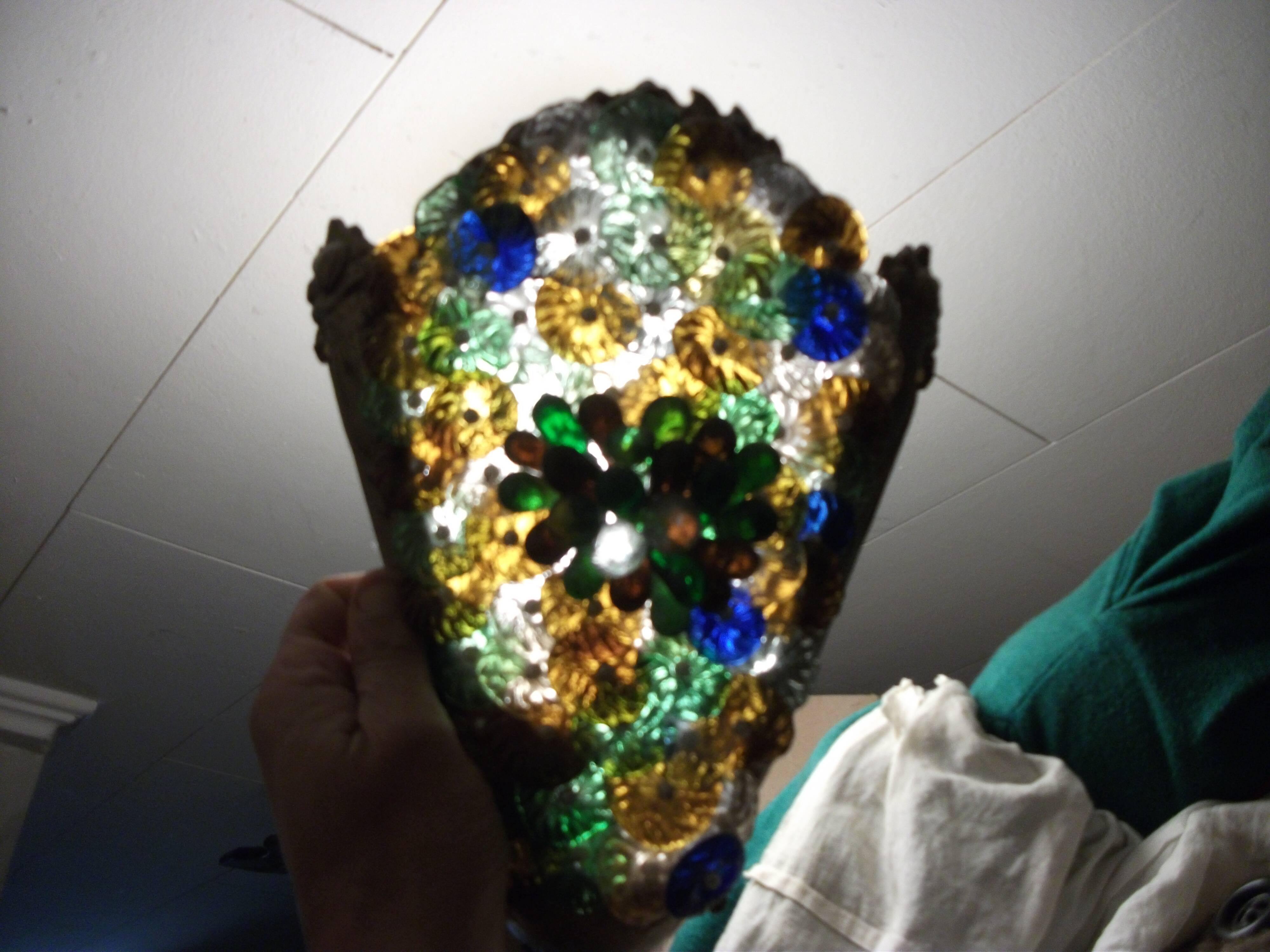 Pair of Murano glass sconces