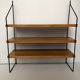 Vintage wall mount wood and metal