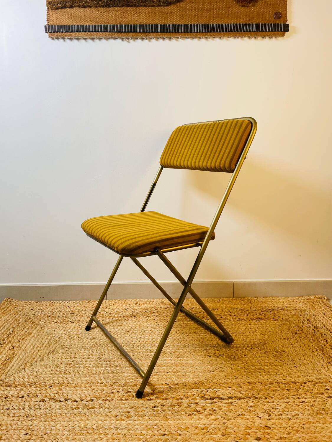 Vintage Lafuma Chair 1970s - Lafuma Folding Chair from the 1970s