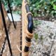 Raoul Guys vintage wicker magazine holder