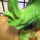 Large enamelled ceramic pitcher – signed B. Gaillard