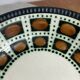 Boch Belgium round serving dish