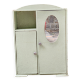 Doll wardrobe or vintage bathroom furniture