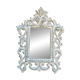 Roberta Wood Baroque Mirror Cimena Torino Italy 29x21 cm