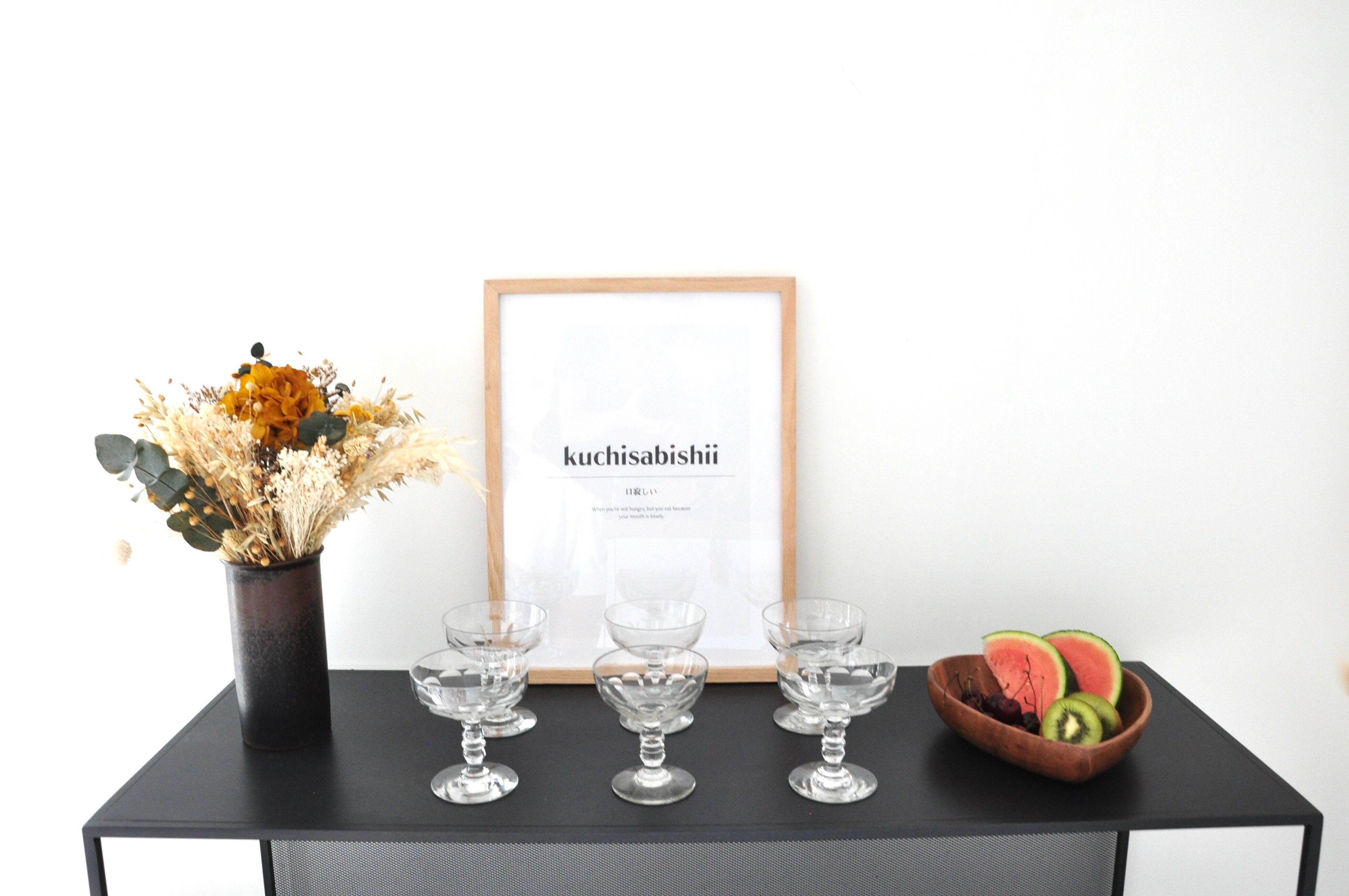 10 crystal champagne cups