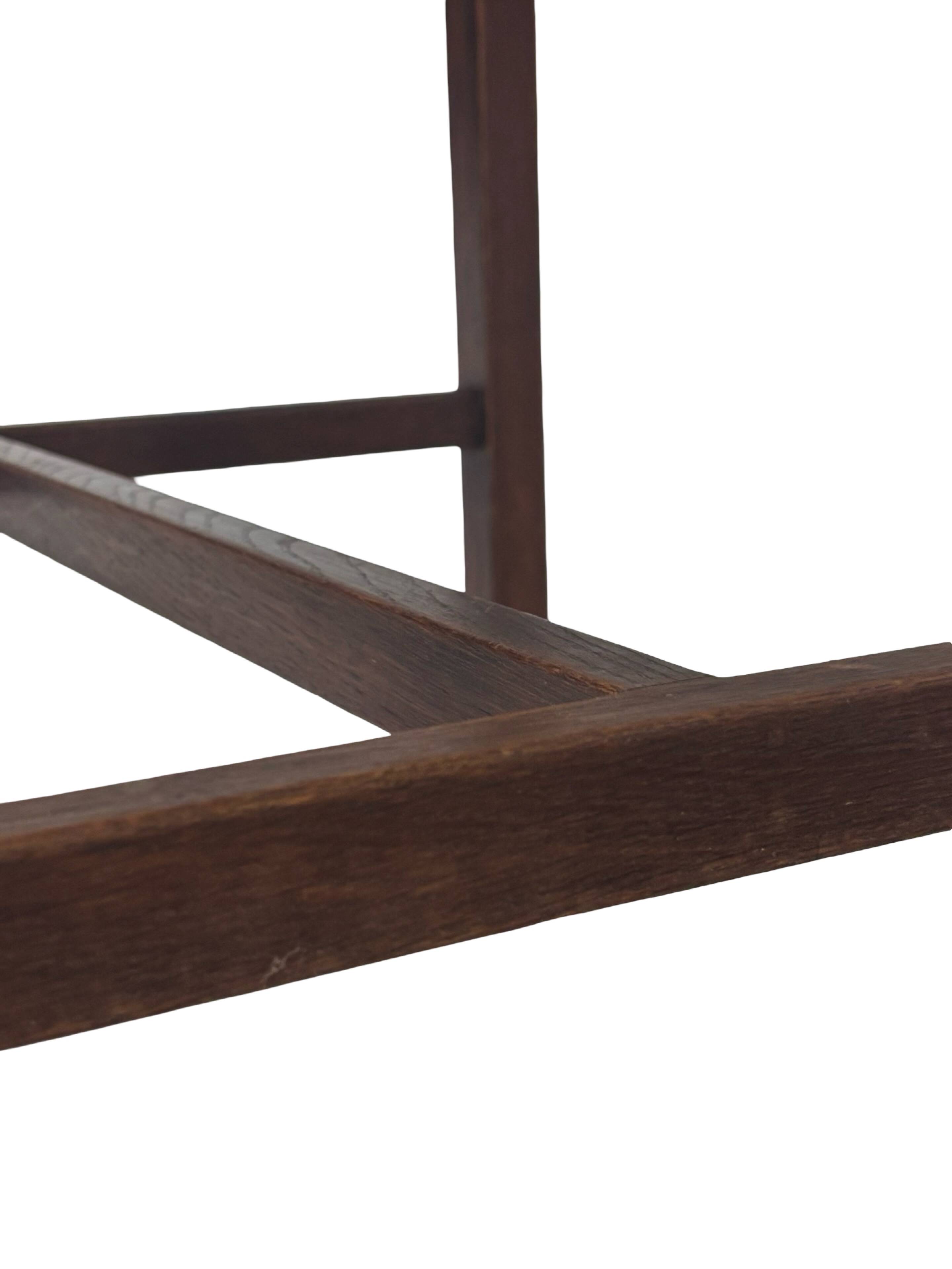 Art Deco Amsterdam School Side Table Minimalist Table Dutch Design