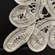 Antique Brussels lace placemat Alost 24x15