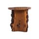 1960s American red wood wabi wabi style dining table