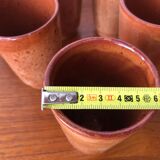 Digoin cups in glazed stoneware