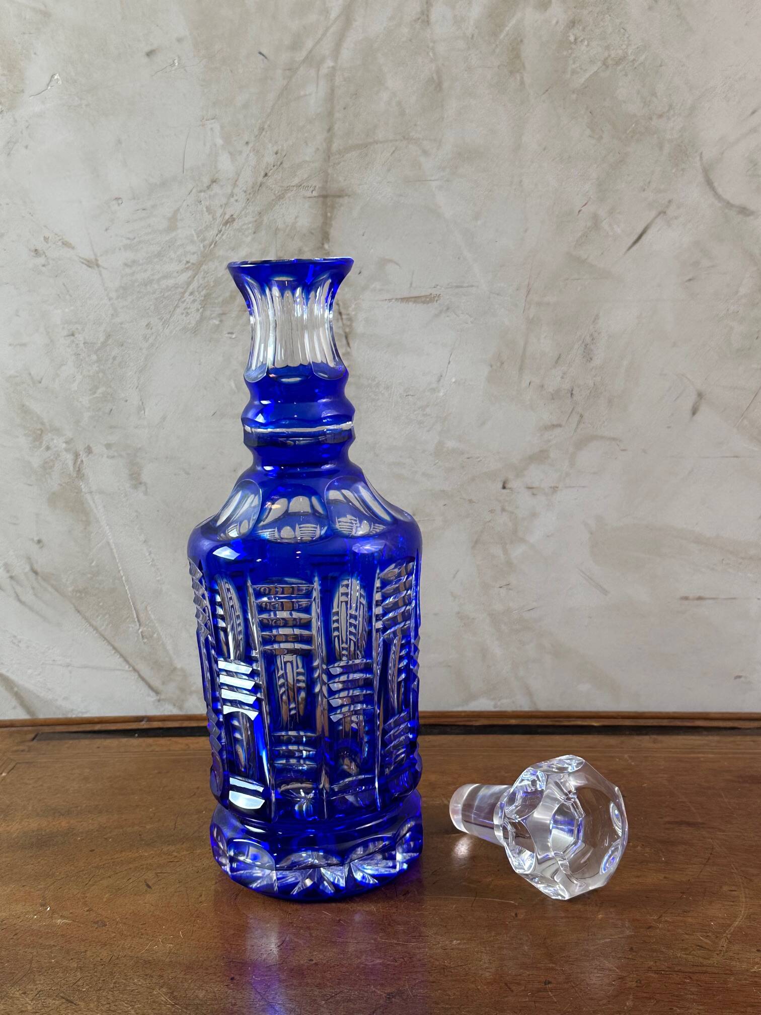 Bohemian crystal carafe