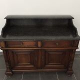 Dressing table with mirror