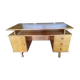 Office of the 60s /70s with blond oak caissons