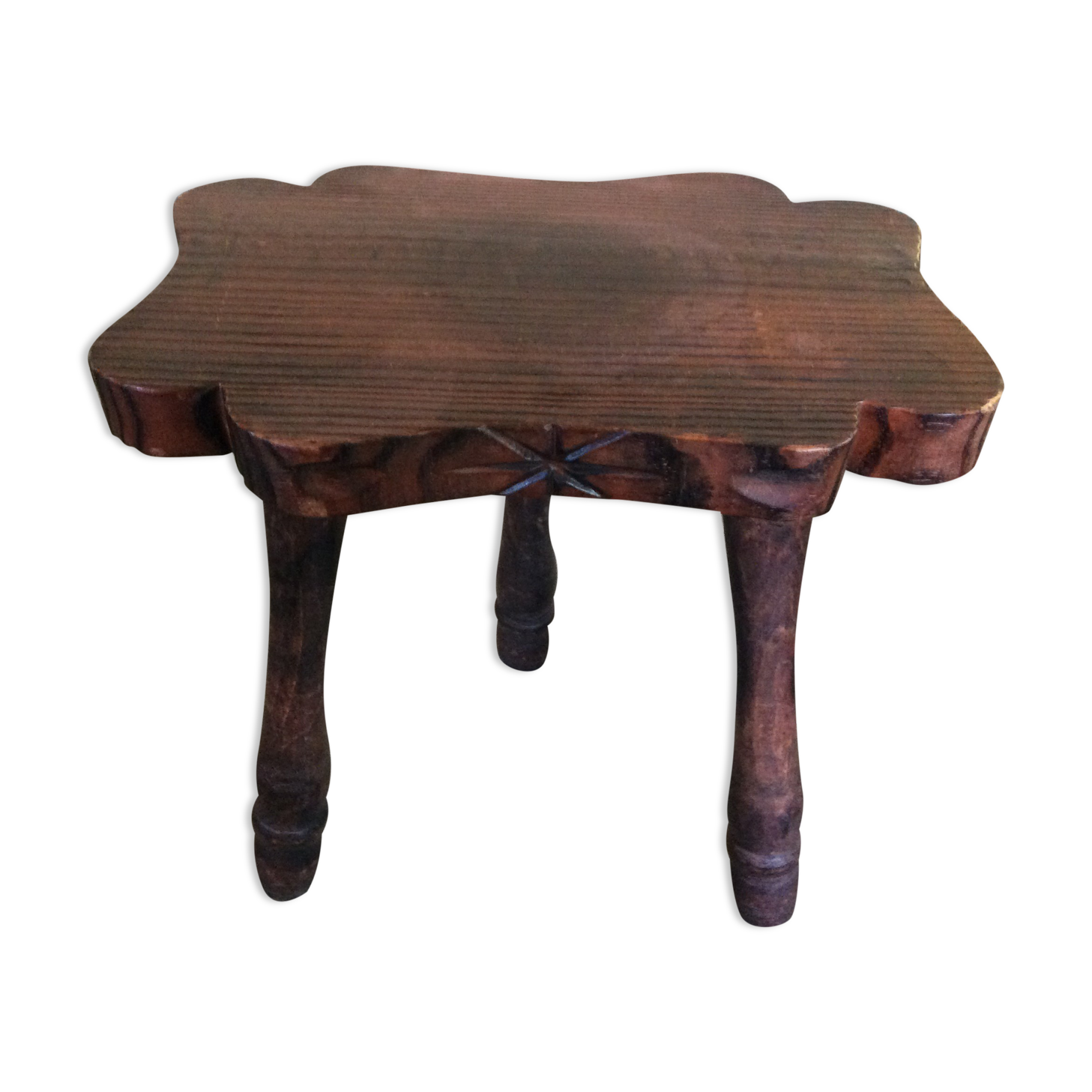 Wooden stool