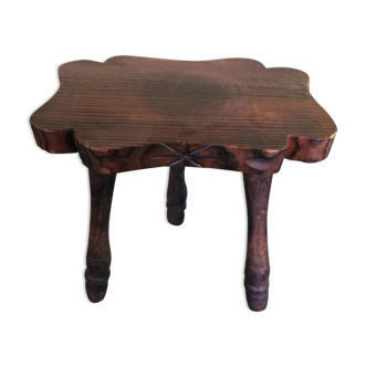 Wooden stool