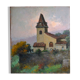 Hippolyte Léty, The Old Church of Beauvoir-de-Marc, Isère (circa 1935)