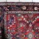 Couloir persan antique Hamadan fait main 3,5' x 9,9' années 1920 - 1C1211