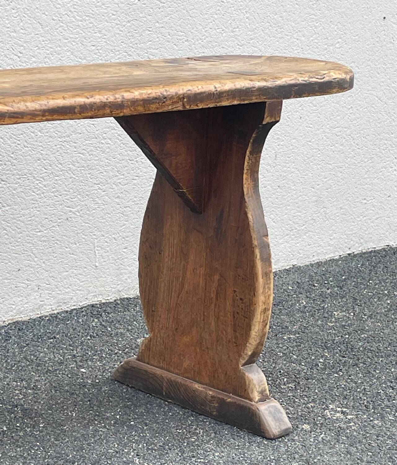 Farm bench from the early 20th century