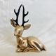 Massive brass deer