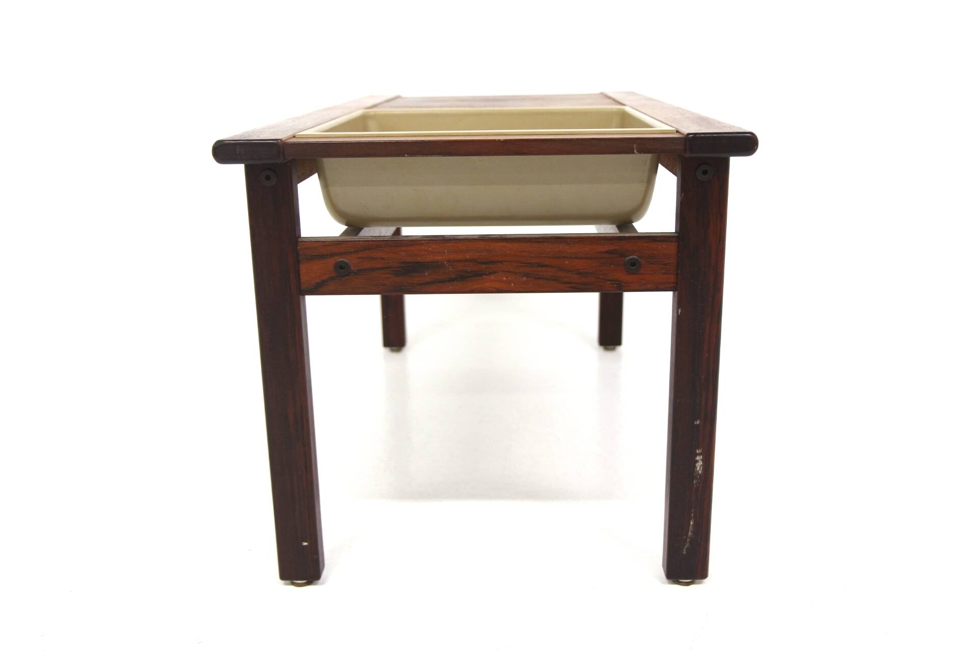 Scandinavian rosewood indoor planter, Sweden, 1960