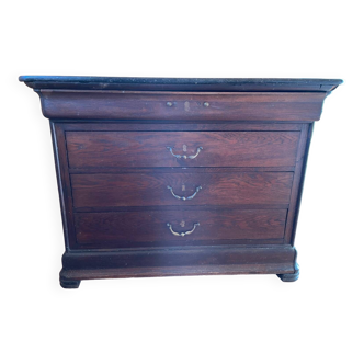 Chest of drawers with marble