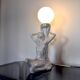 Lampe "Femme nue" céramique 1970