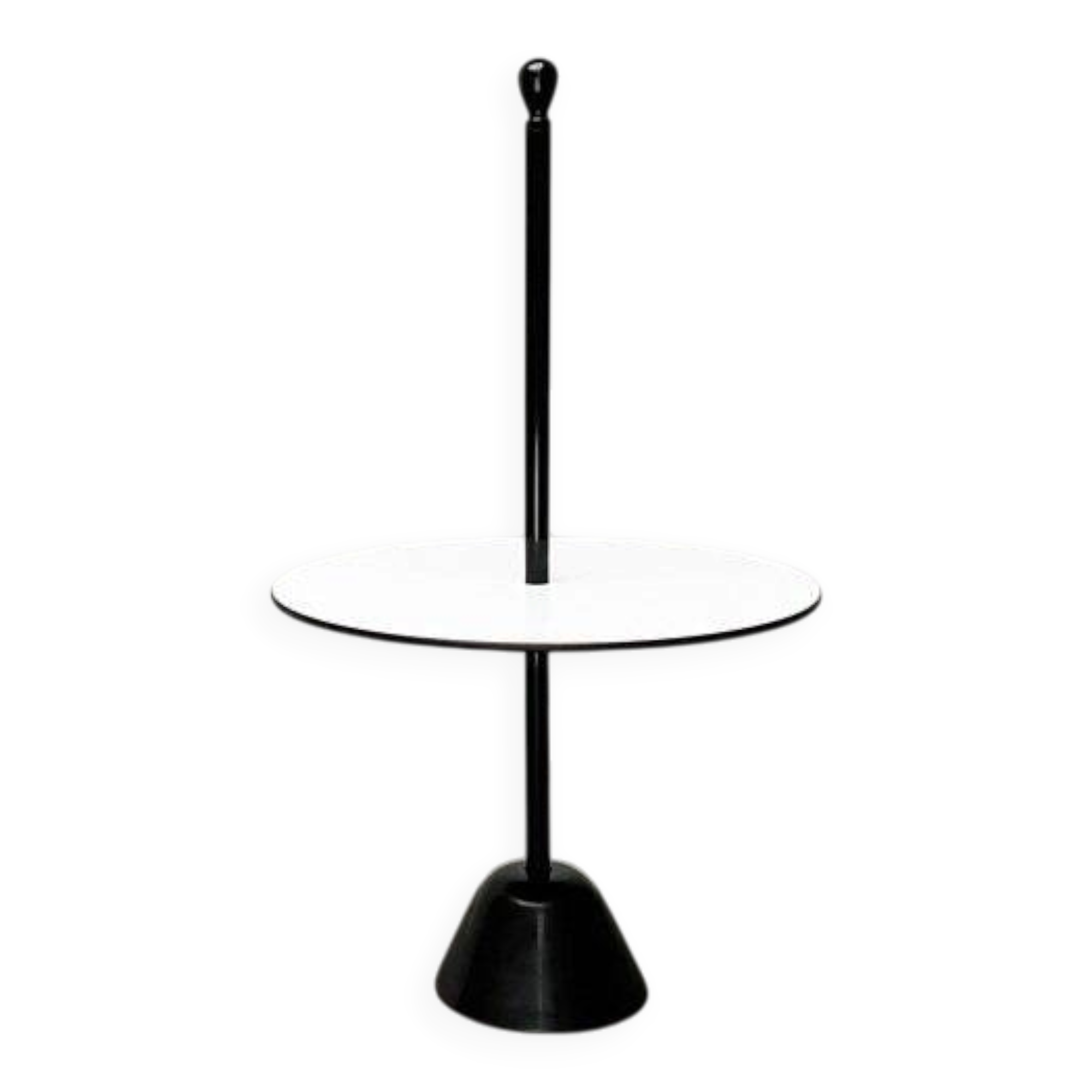 Postmodern vintage side table model Servomuto by Achille Castiglioni for Zanotta, 1970s.