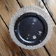 Round glass ceiling light