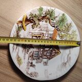 Gien Ludlow plate, hunting scene