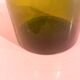 Holmegaard olive glass vase