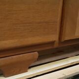 Ancien buffet deux corps formica des années 50/60
