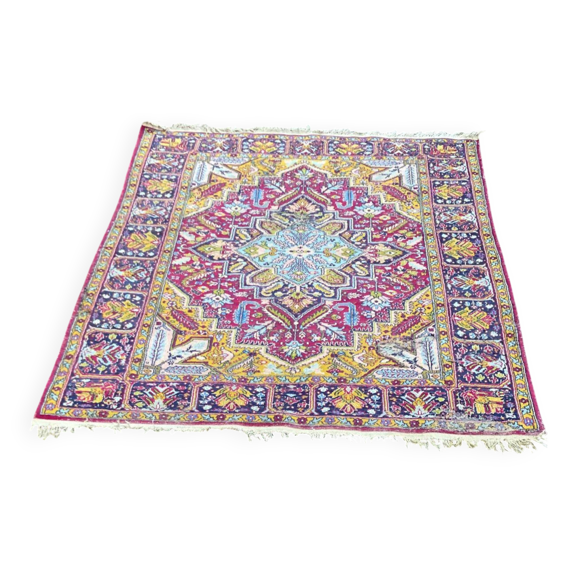 Tapis persan laine fait main Iran 120x175cm