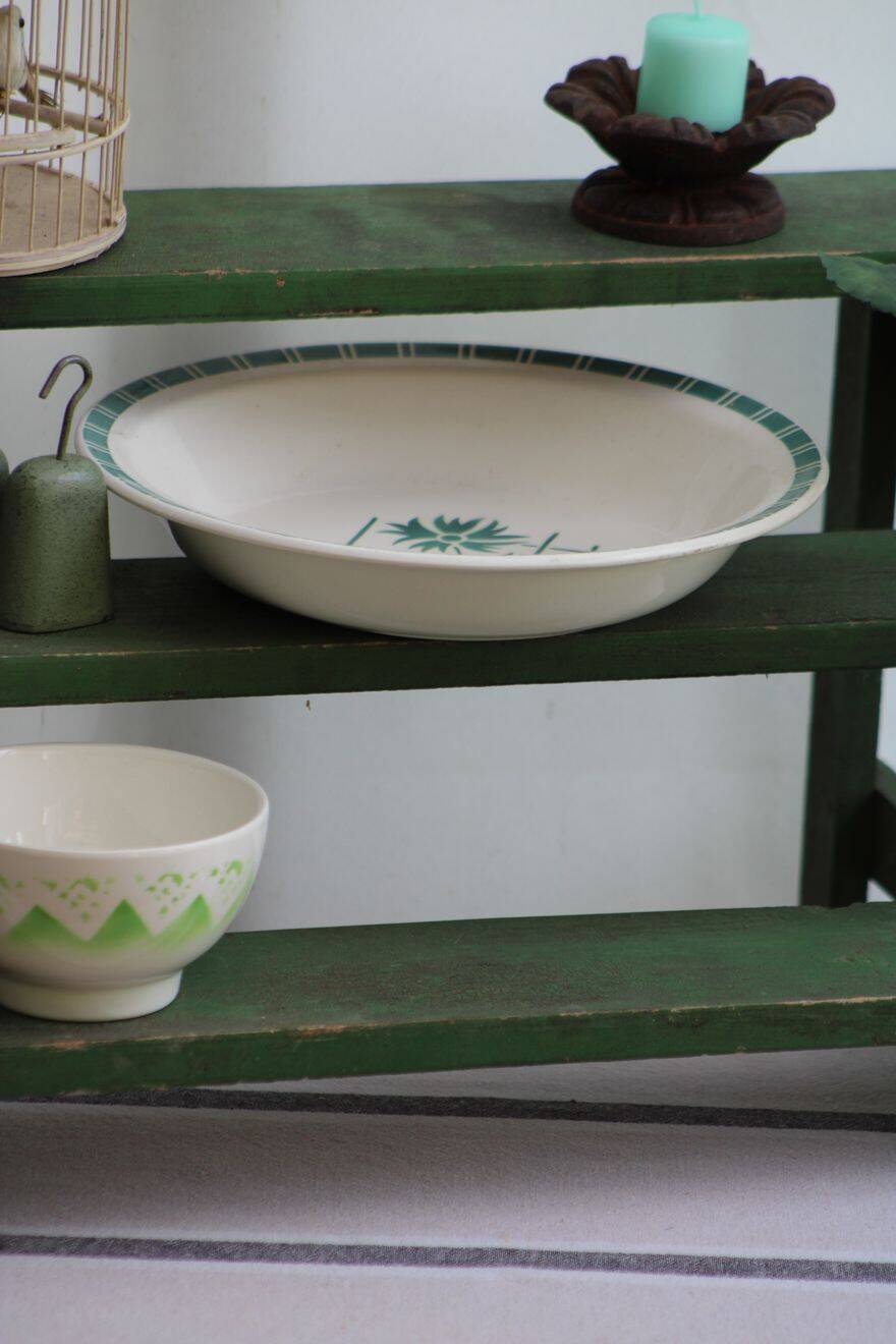 Wooden flower display stand