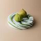 Vintage Murano glass bowl in green tourbillon - Sergio Asti for Venini - Ashtray or bowl - Italy 1970s - Timeless table decoration, gift idea