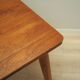 Table en chêne, design danois, années 1970, production : Danemark
